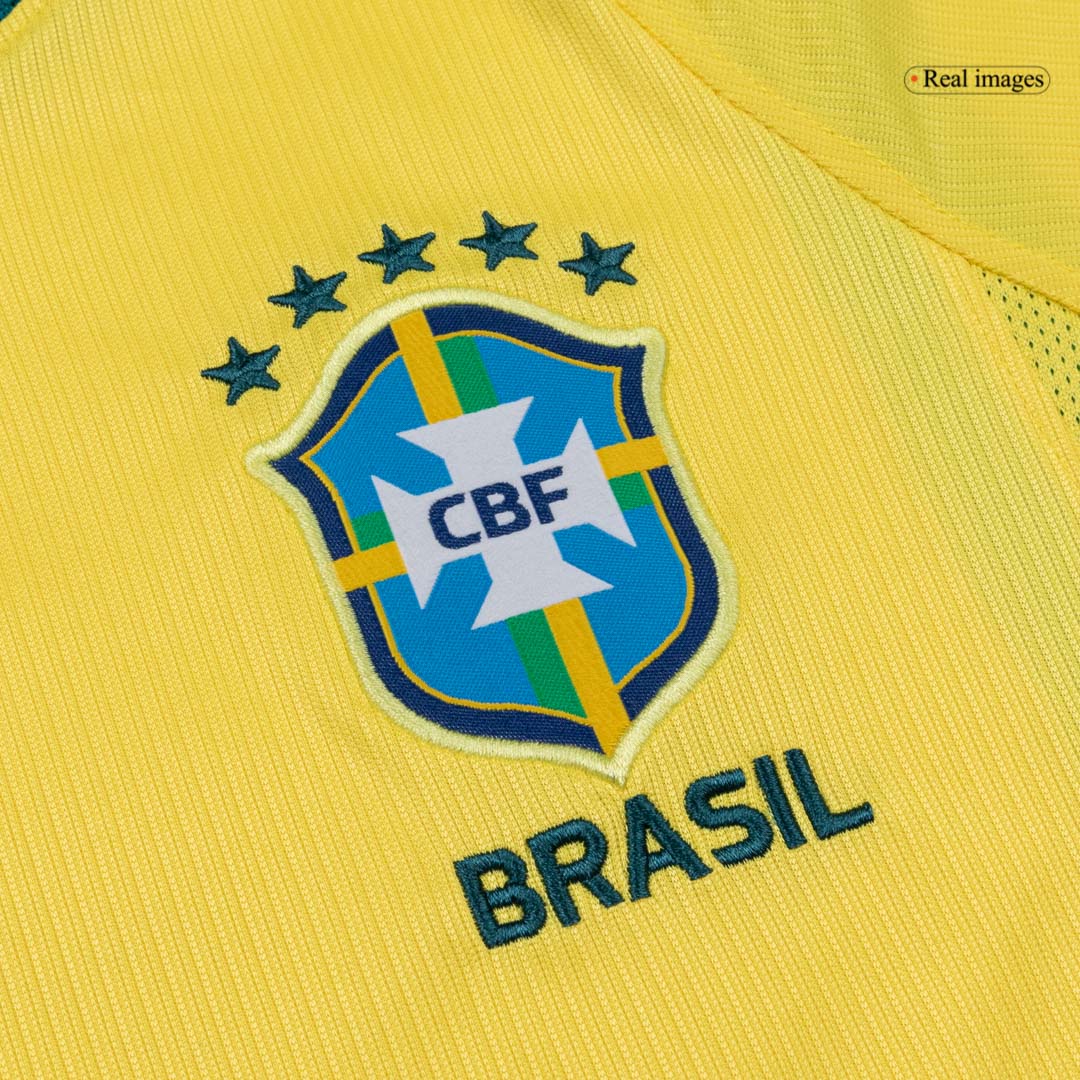 Brasilien Tröja 2026 Hemma Gul Dam