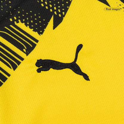 Borussia Dortmund Tröja 2025/26 Hemmaställ Gul Barn-11