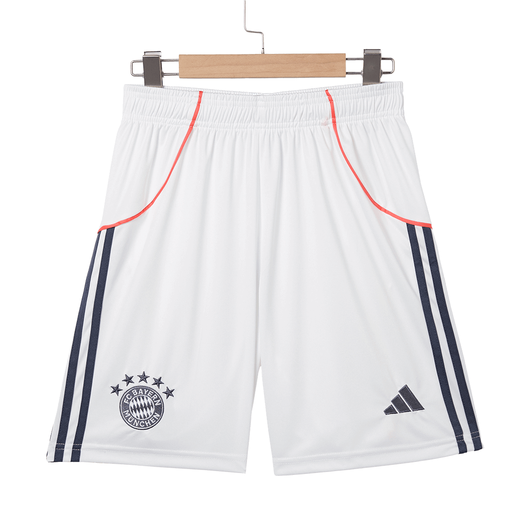 Bayern Munich Shorts 2025/26 Borta Vit-7
