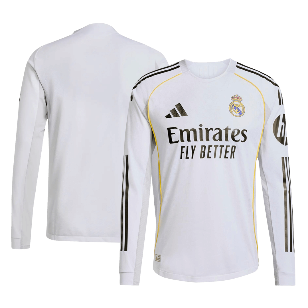 Real Madrid Tröja 2025/26 Hemma Autentisk Vit-9