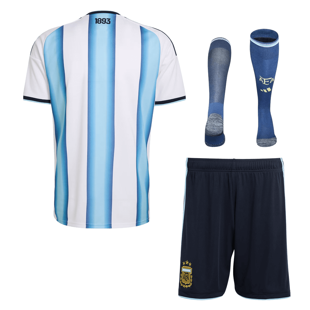 Argentina Tröja Hemmaställ 2026 Blå & Vit-12
