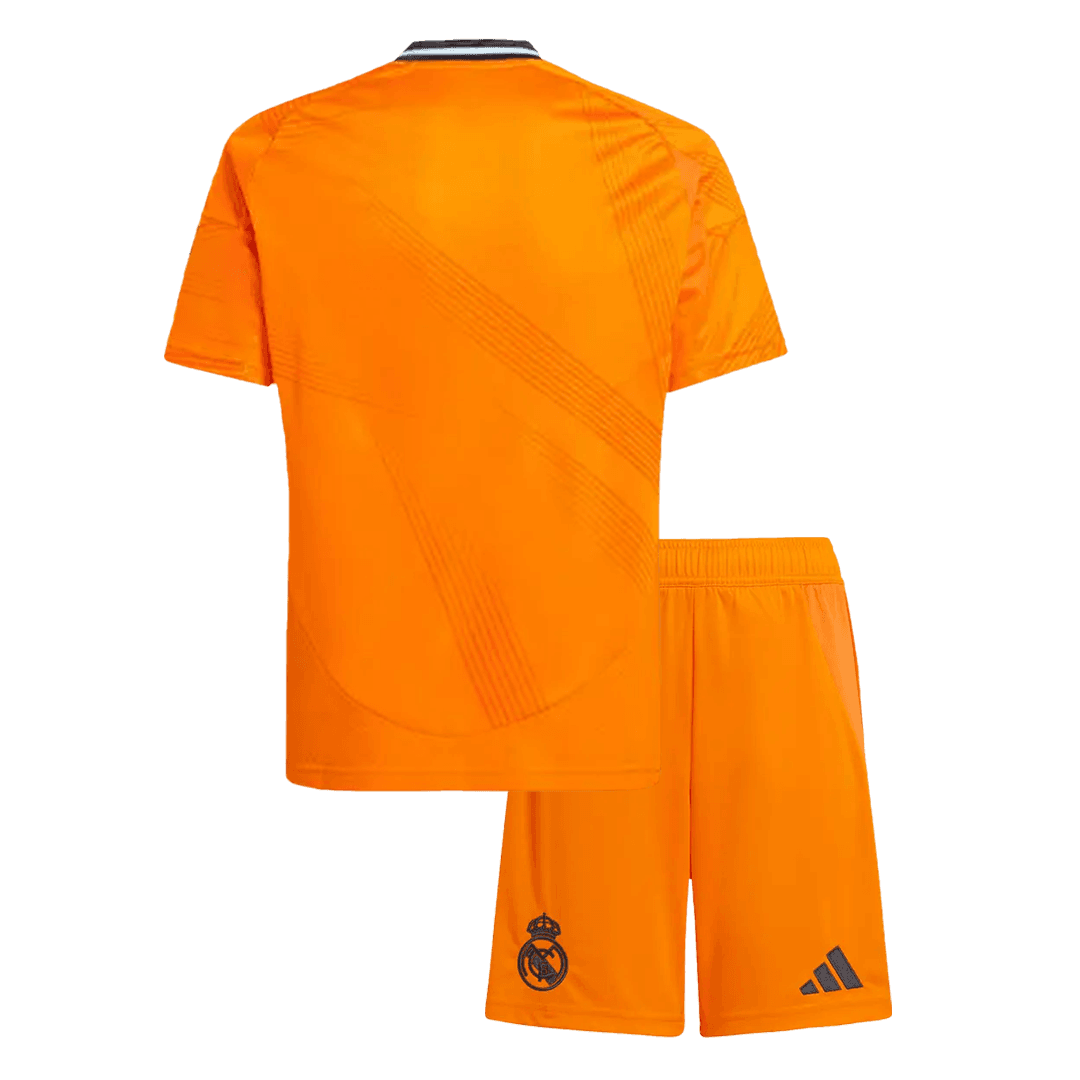 Real Madrid Tröja 2024/25 Borta Orange Barn-17