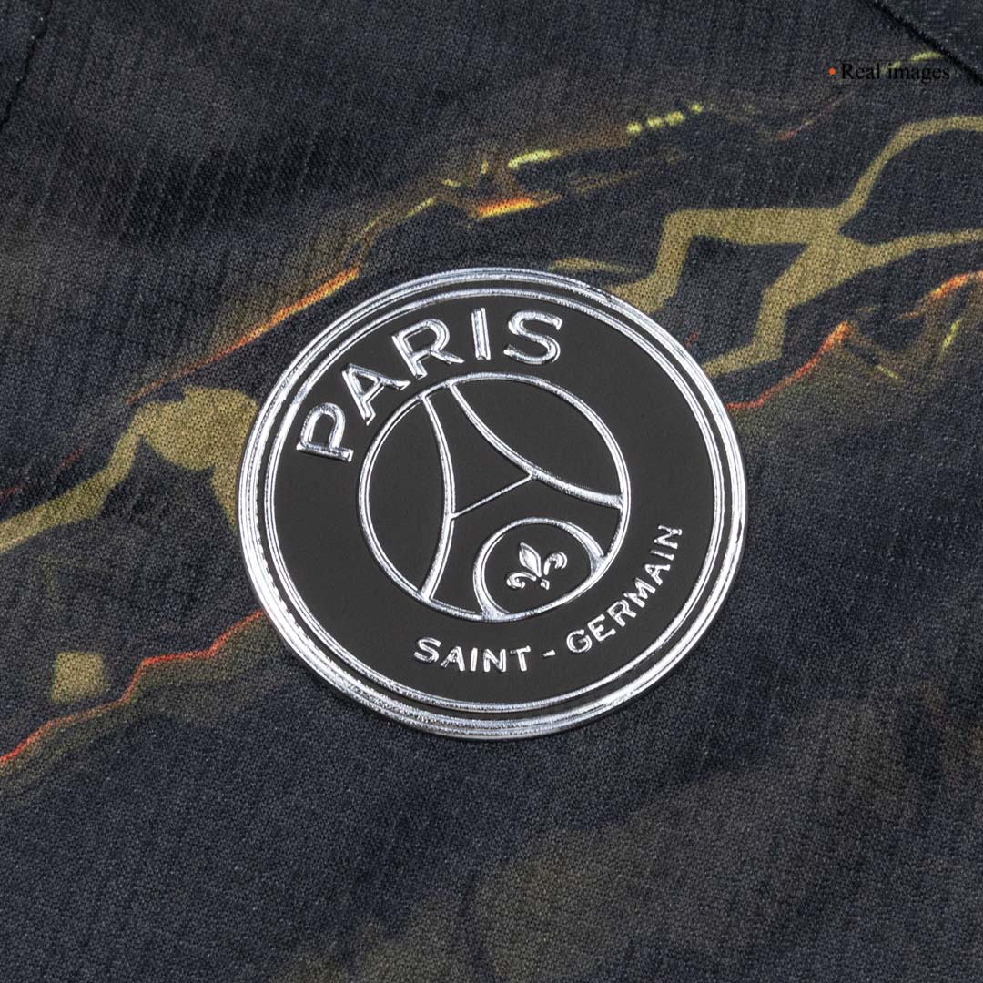 PSG Tröja 2025/26 Svart Barn-9