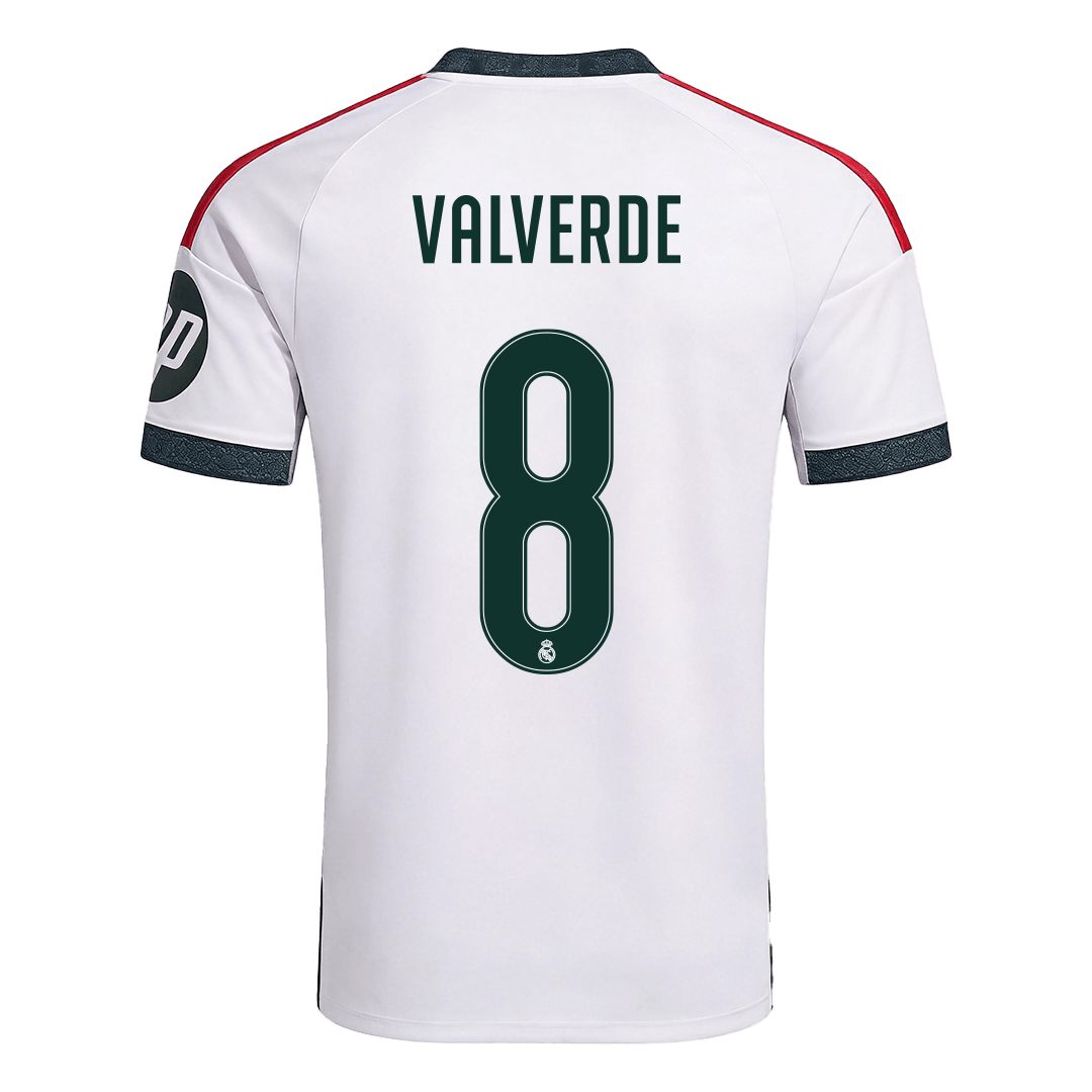 VALVERDE #8 Real Madrid Tröja 2026/27 Hemma Premium Vit-6