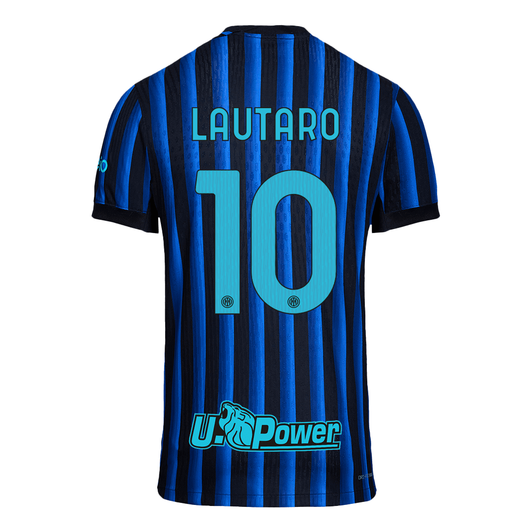 Inter Milan Tröja LAUTARO #10 2025/26 Hemma Autentisk Blå och svart-13
