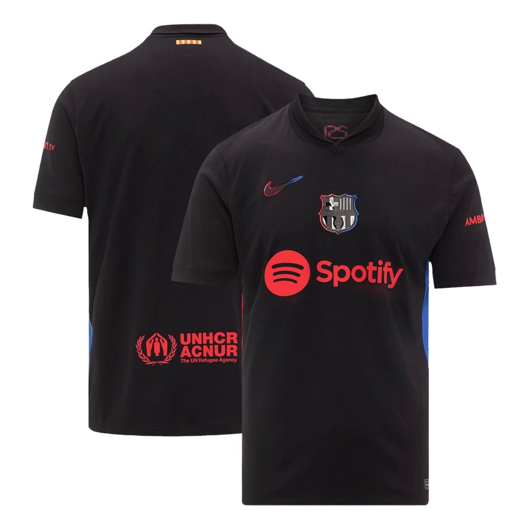 Barcelona Tröja 2024/25 Borta Svart-12