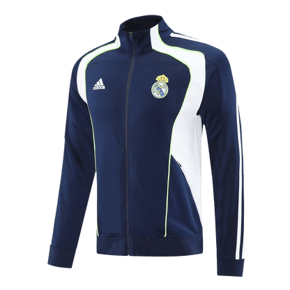 Real Madrid Träningsjacka 2025/26 Mörkblå-6