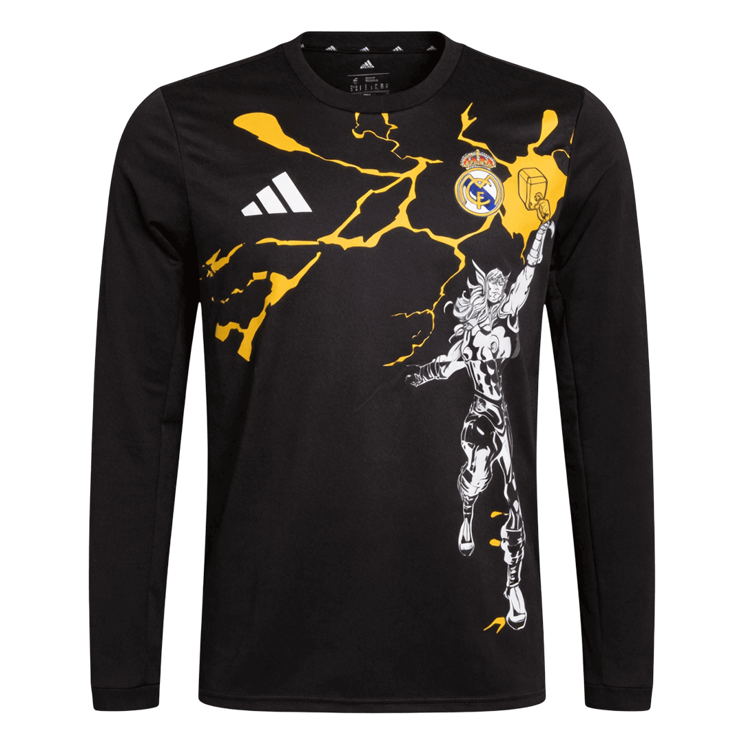 Real Madrid Tröja 2025/26 Långärmad Svart