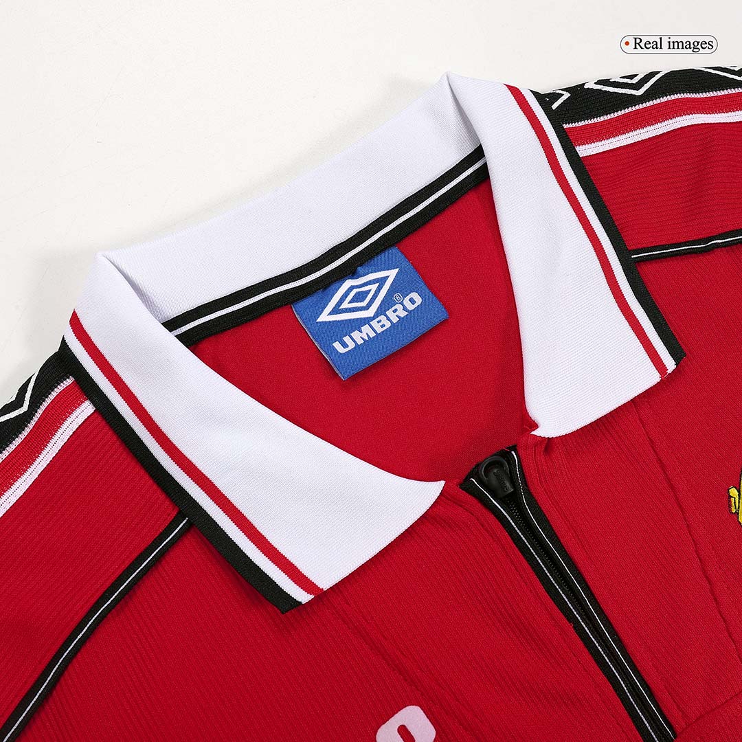 Manchester United Hemmatröja 98/00 Retro Tröja
 Röd