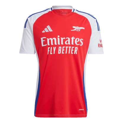 Arsenal Tröja ØDEGAARD #8 2024/25 Hemma Röd-3