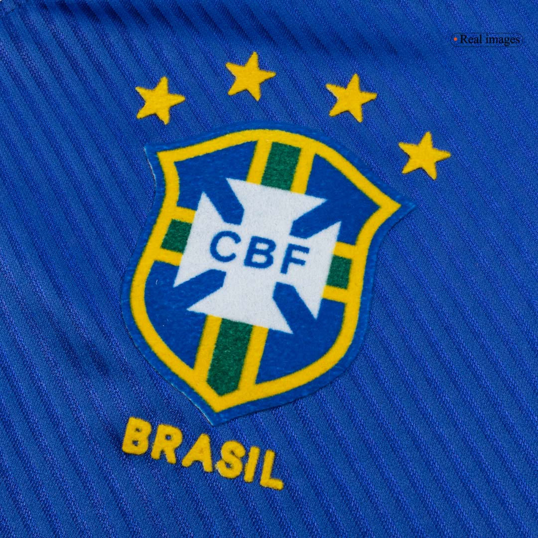 Brasilien Bortatröja 94/96 Retro Tröja
 Blå