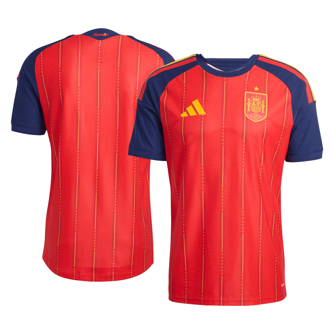 Spanien Tröja 2026 Hemma Autentisk Röd