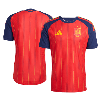 Spanien Tröja 2026 Hemma Autentisk Röd-2