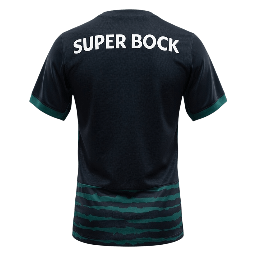 Sporting CP Tröja 2025/26 Grön & Svart-10