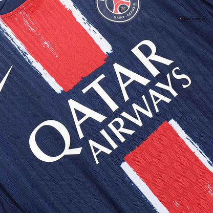 PSG Tröja O.DEMBÉLÉ #10 2024/25 Hemma Mörkblå - UCL-5