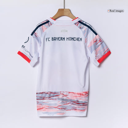 Bayern Munich Tröja 2025/26 Borta Vit Barn-14