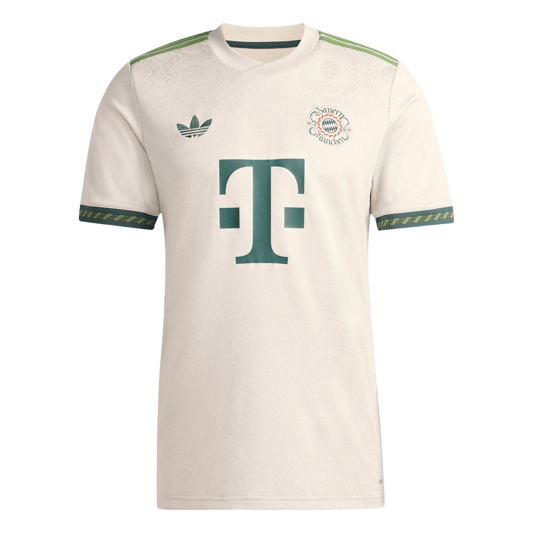 Bayern Munich Tröja ställ 2025/26 Beige