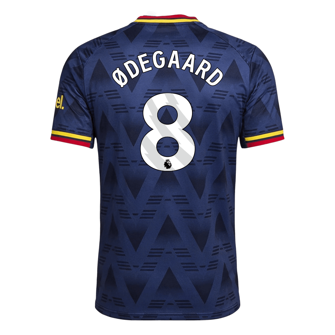 Arsenal Tröja ØDEGAARD #8 2026/27 Borta Autentisk Mörkblå-3