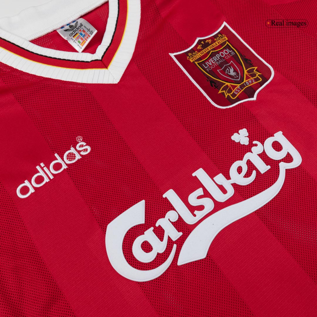 Liverpool Hemmatröja 1995/96 Retro Tröja
 Röd
