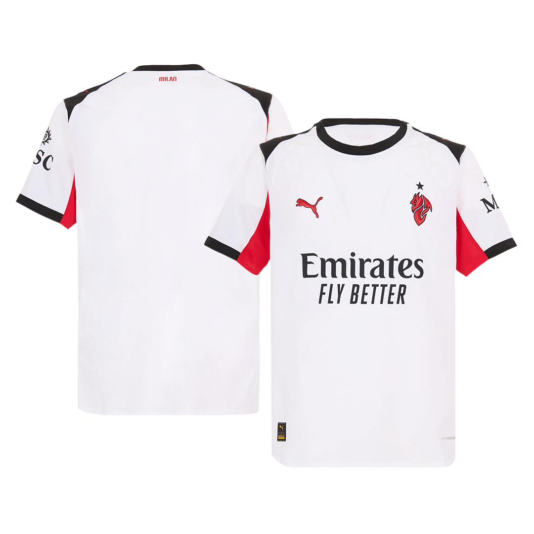 AC Milan Tröja 2025/26 Borta Vit