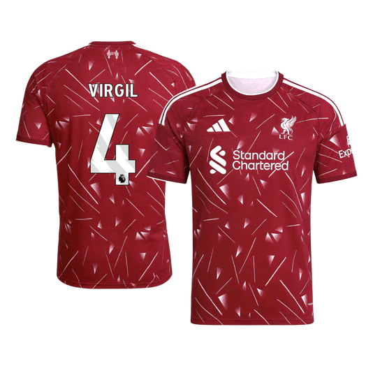 VIRGIL #4 Liverpool Tröja 2026/27 Hemma Premium Röd