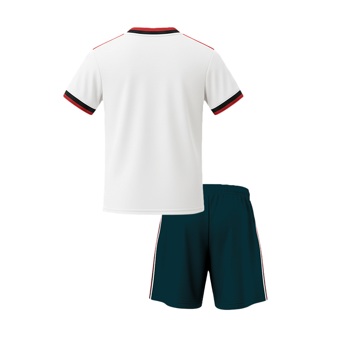 Mexiko Tröja 2026 Borta Vit Barn-11