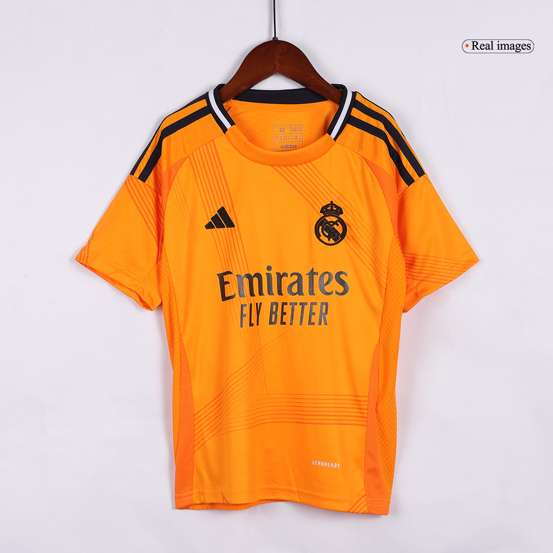 Real Madrid Tröja 2024/25 Borta Orange Barn