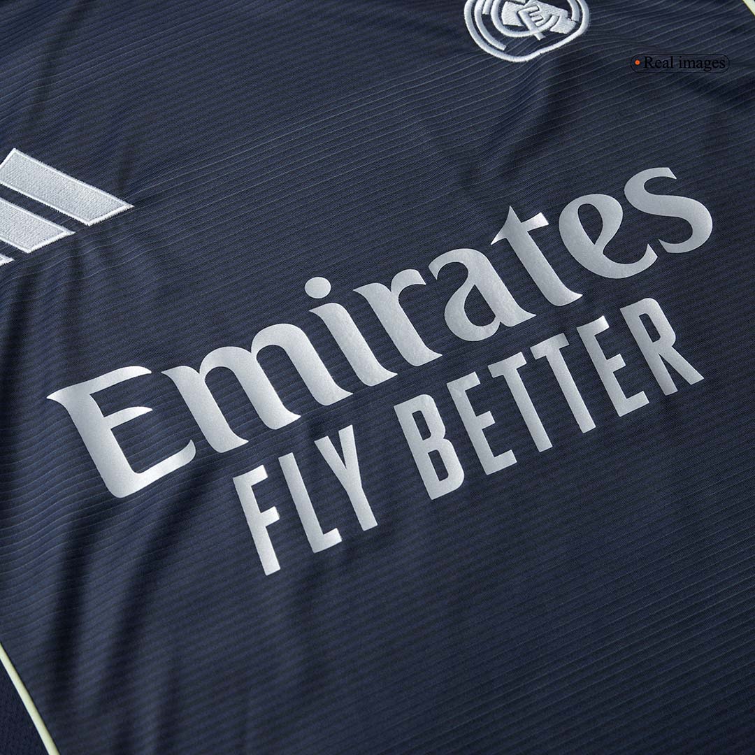 Real Madrid Tröja 2025/26 Borta Långärmad Mörkblå