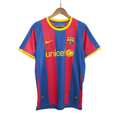 A.INIESTA #8 Barcelona Hemmatröja 2010/11 Retro Tröja
 Röd & Blå-9
