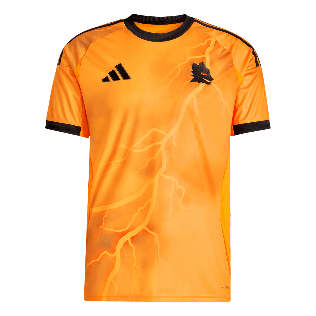 Roma Tröja DYBALA #21 2025/26 Borta Orange-8