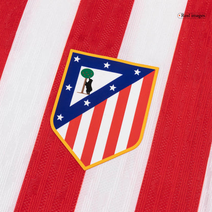 Atletico Madrid Tröja SØRLOTH #9 2025/26 Hemma Autentisk Röd & Vit-7